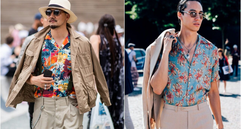 Hè phóng khoáng cùng muôn kiểu áo sơ mi Hawaii