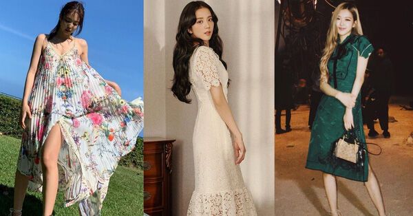 Tuyệt chiêu diện váy dài đẹp như Blackpink