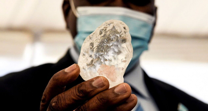 Viên kim cương lớn thứ ba thế giới đã được tìm thấy ở Botswana