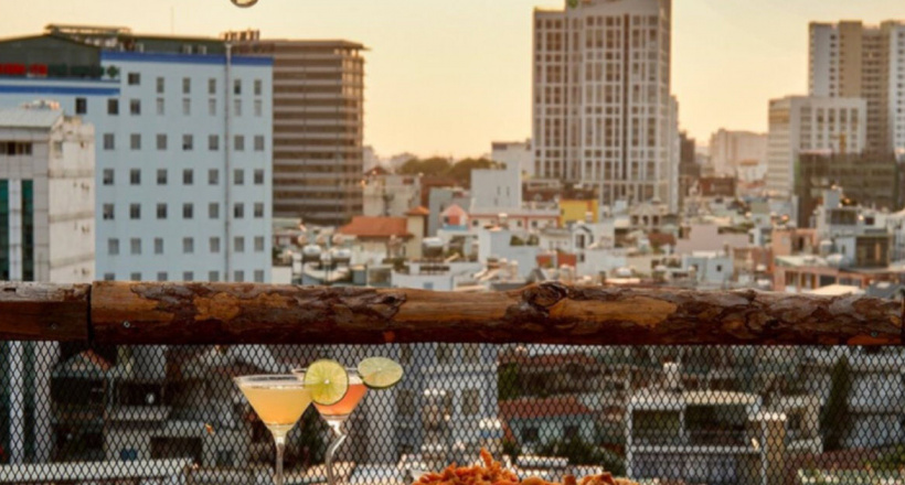 5 quán cà phê rooftop ngắm hoàng hôn ở TP.HCM