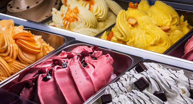Gelato đặc sản mát lạnh của đất nước hình chiếc ủng