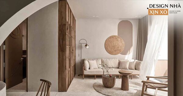 Gái Huế mua căn hộ ở trung tâm thành phố, thiết kế như "chiếc hộp màu nâu", ít đồ nhưng vẫn sang khỏi bàn