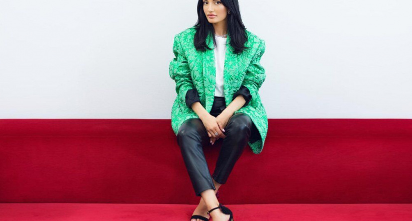 Sức hút mới từ thương hiệu giày cao gót Amina Muaddi