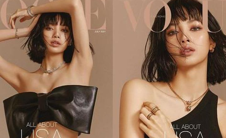 Lisa xuất hiện “nóng bỏng” trên bìa tạp chí Vogue Hồng Kông