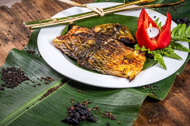 Đặc sản Pa Pỉnh Tộp - “cá nướng gập nguyên con” của núi rừng Tây Bắc