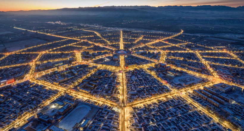 Bí mật của thành phố hình bát quái ở Trung Quốc