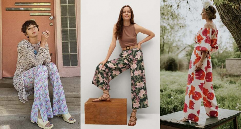 Họa tiết hoa - Điểm nhấn rực rỡ sắc hè