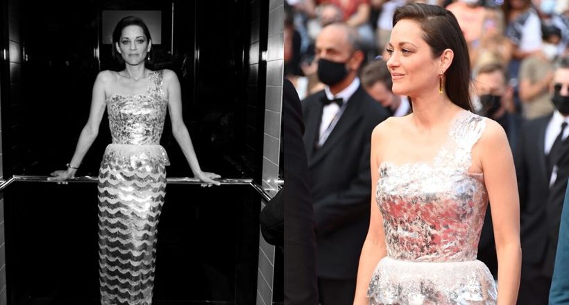 Marion Cotillard nổi bật trên thảm đỏ Cannes với “siêu phẩm” đầm Chanel Haute Couture