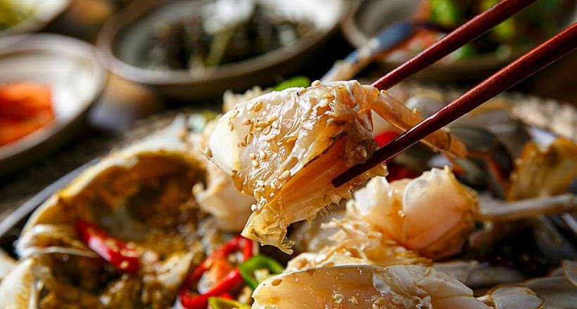 Những món ăn sống độc đáo của người Hàn