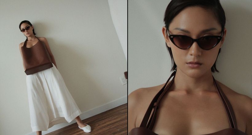 Bộ ảnh thời trang chụp tại nhà siêu chất của fashionista Hồ Thu Anh