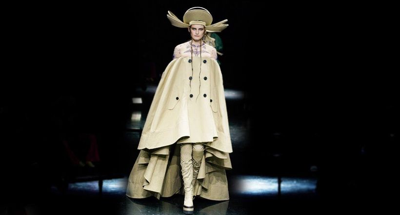 Jean Paul Gaultier Haute Couture Thu Đông 2021 - Cuôc song hành cùng Chitose Abe