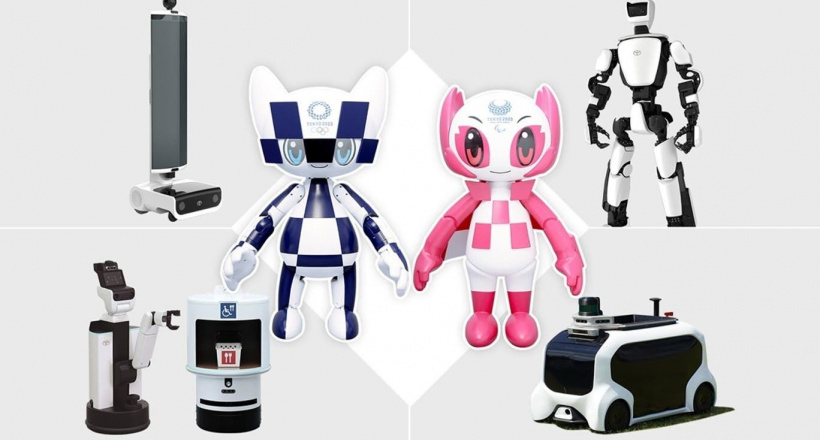 Đội quân robot tối tân hỗ trợ Olympic Tokyo 2020