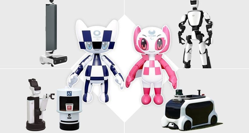Đội quân robot tối tân hỗ trợ Olympic Tokyo 2020