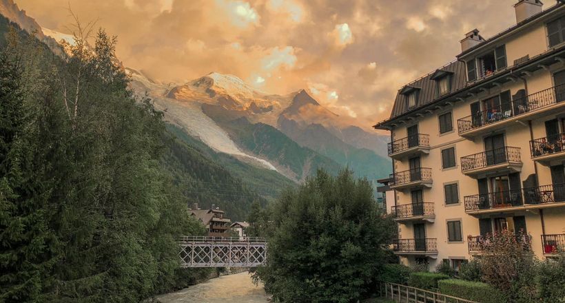 Khung cảnh đẹp không thể bỏ lỡ của thị trấn Chamonix
