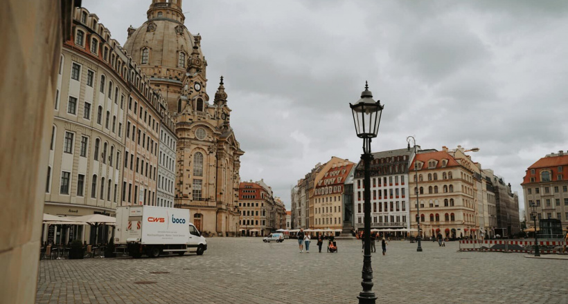 Lạc lối giữa thành phố cổ Dresden mộng mơ