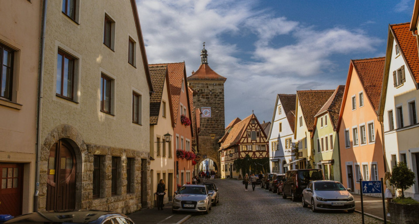 Ghé thăm Rothenburg ob der Tauber, bang Bayern nước Đức