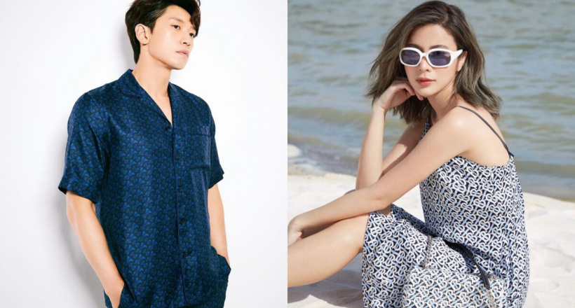 Họa tiết monogram mới của Burberry được các sao châu Á nhiệt tình lăng xê