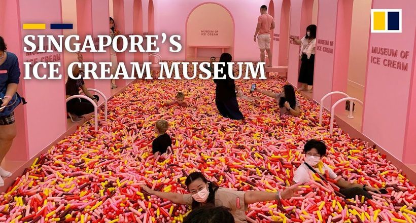 Bảo tàng kem đầu tiên vừa được khai trương tại Singapore