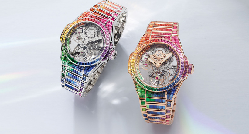 Hublot ra mắt phiên bản Big Bang Tourbillon “bảy sắc cầu vồng” trị giá 18 tỷ VNĐ