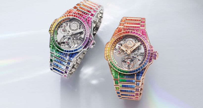 Hublot ra mắt phiên bản Big Bang Tourbillon “bảy sắc cầu vồng” trị giá 18 tỷ VNĐ