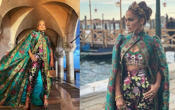 Jennifer Lopez lộng lẫy như nữ hoàng tại show Dolce & Gabbana Alta Moda