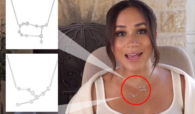 Ý nghĩa hai vòng cổ Meghan đeo trong video mừng tuổi 40