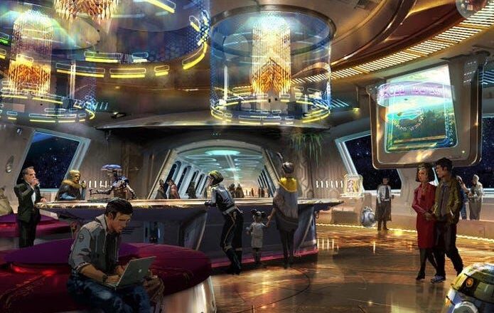 Disney World hé lộ khách sạn ‘Chiến tranh giữa các vì sao’ khiến fan hâm mộ phấn khích
