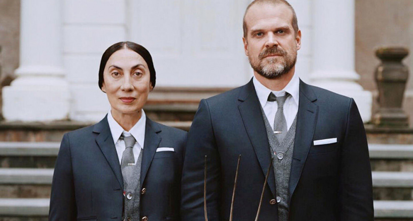 Siêu mẫu gốc Việt 61 tuổi tham gia chiến dịch của Thom Browne