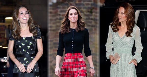11 bộ váy áo đắt "sang chấn" của Kate Middleton