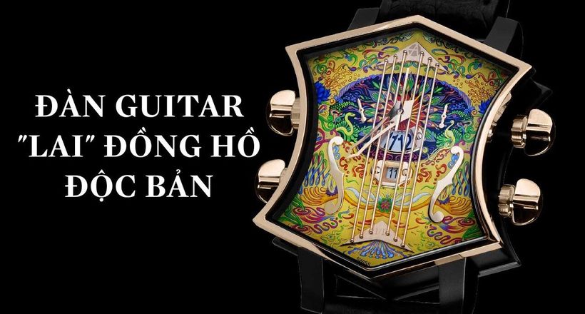 ArtyA “Is That So?” - Chiếc đồng hồ lai guitar độc bản