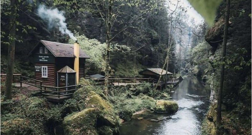 Chill hết nấc với những căn nhà gỗ nhỏ xinh ẩn mình giữa thiên nhiên