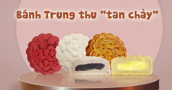 Bánh trung thu tan chảy đang là hottrend của mùa trung thu năm nay