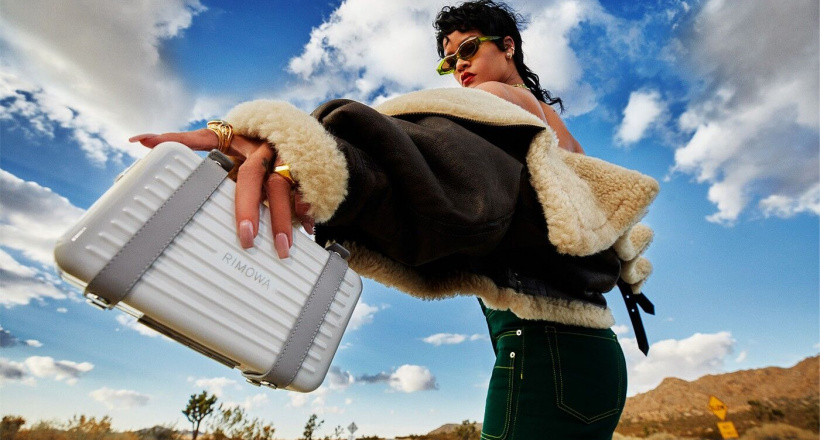 Rihanna “chất lừ” trong chiến dịch quảng bá RIMOWA