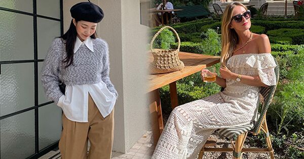 Sự đối lập style của gái Hàn và Pháp thời điểm giao mùa