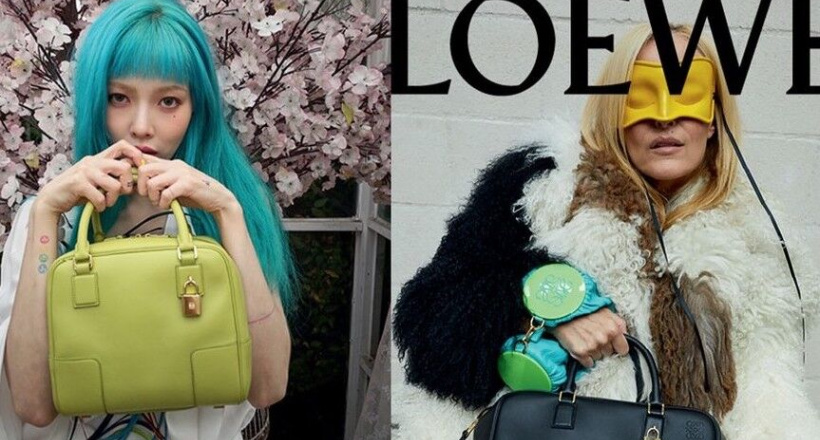 Hyuna cùng dàn sao thế giới tham gia chiến dịch quảng bá của Loewe