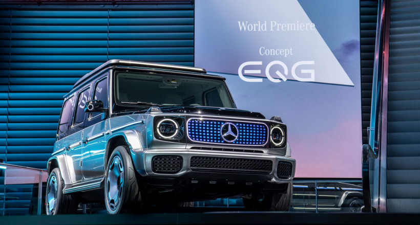 Mercedes-Benz giới thiệu concept G-Class EV mới