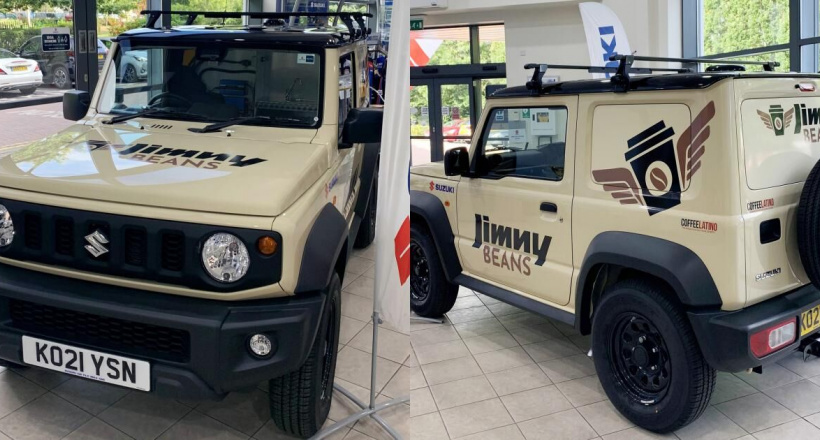 Suzuki Jimny có thêm phiên bản xe cà phê di động độc đáo