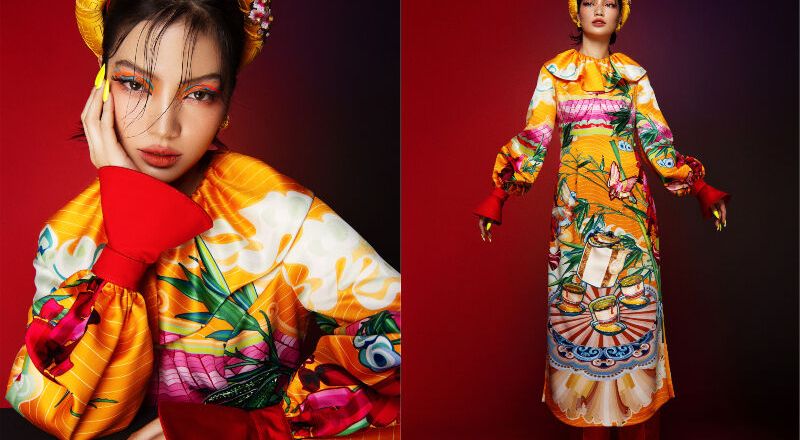 NTK Thủy Nguyễn giới thiệu các thiết kế mới lấy cảm hứng từ bộ tranh “Mai Lan Cúc Trúc”