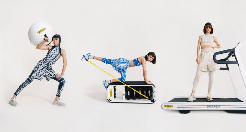 Tập thể dục một cách “sành điệu” cùng Dior