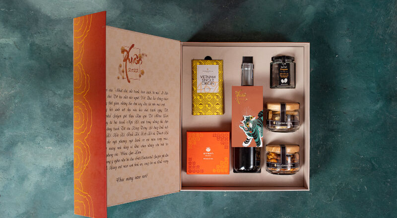 InterContinental Saigon giới thiệu hộp quà Tết 2022: Ngũ hổ oai hùng