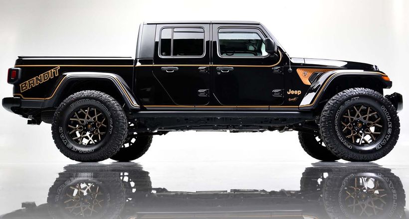 Jeep Gladiator Bandit Outlaw sẽ được đấu giá vào cuối tháng này