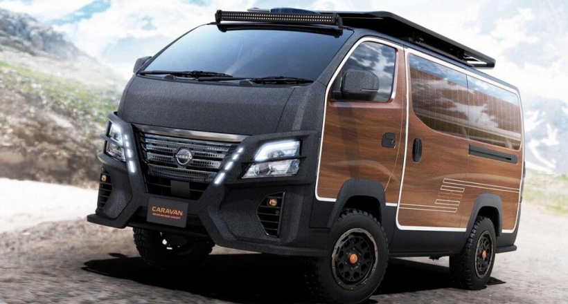 Concept Nissan Caravan Mountain Base mẫu xe dành cho du lịch gia đình