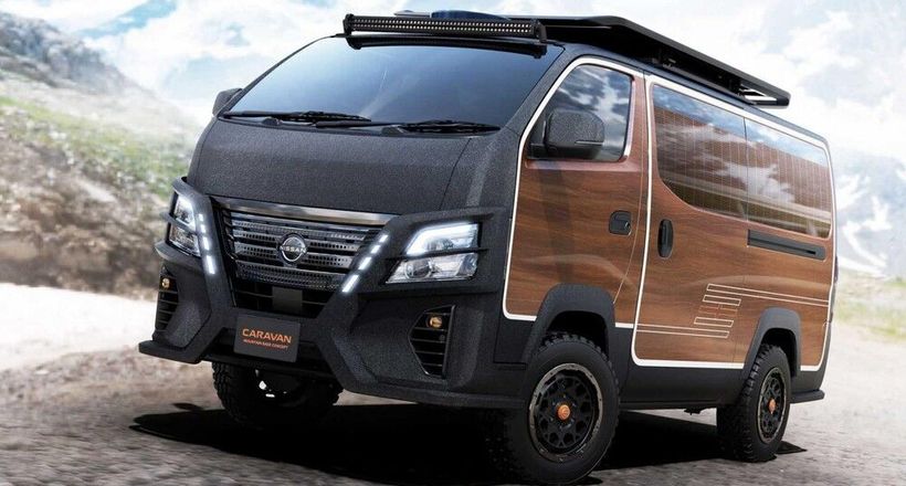 Concept Nissan Caravan Mountain Base mẫu xe dành cho du lịch gia đình