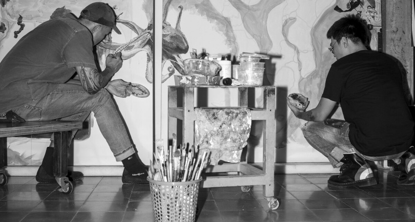 Wowy "đá sân" sang hội họa đến NTK nội thất Thái Công cũng phải khen ngợi