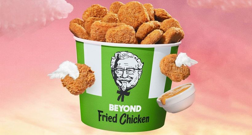 KFC bổ sung gà rán thuần chay vào menu mới