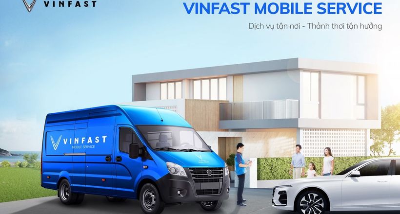 VinFast triển khai dịch vụ sửa chữa lưu động chính hãng