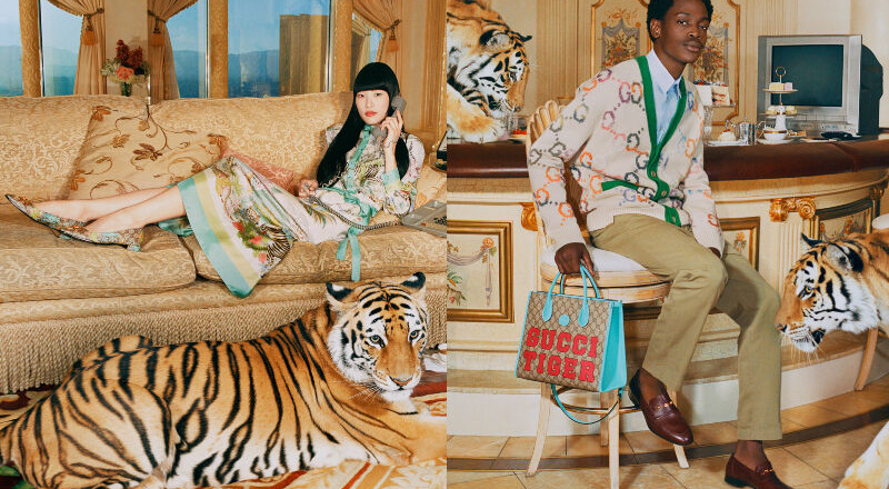 Gucci Tiger- BST Ready-to-wear chào đón năm Nhâm Dần 2022