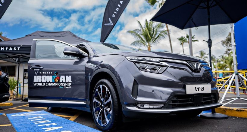 Hãng xe VinFast trở thành đối tác cao cấp của Ironman Bắc Mỹ từ 2023