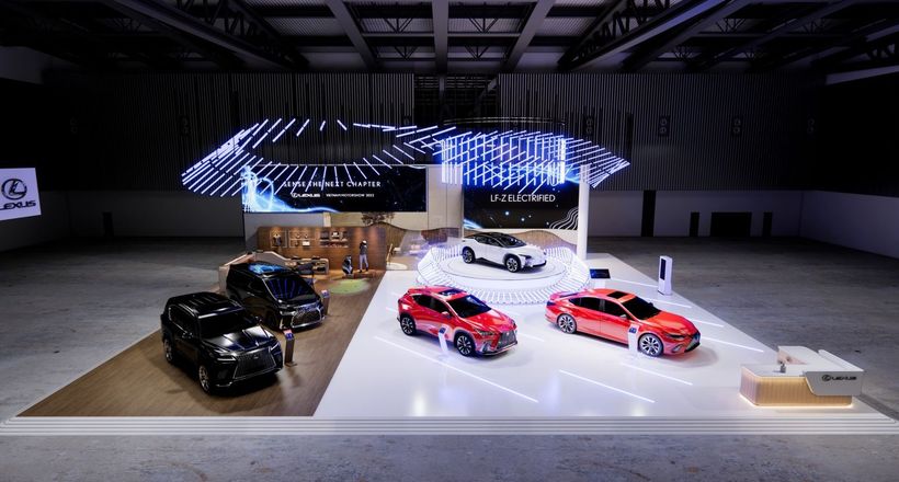 Xe điện Lexus tại Triển lãm Ô tô Việt Nam 2022 hứa hẹn nhiều bất ngờ