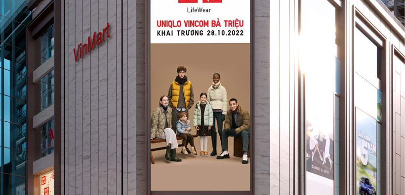 UNIQLO Vincom Bà Triệu - cửa hàng mới của UNIQLO tại Việt Nam
